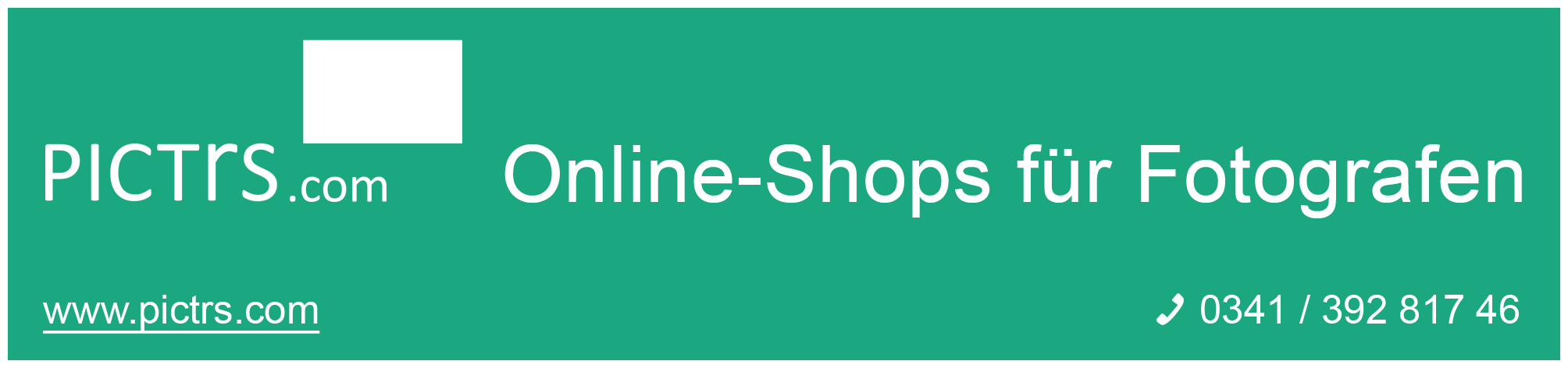 Link zur Webseite: Online-Shops für Fotografen / www.pictrs.com
